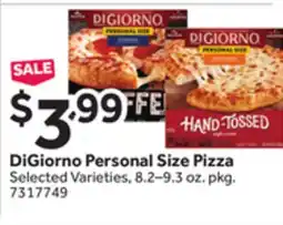 Stop&Shop DiGiorno Personal Size Pizza offer