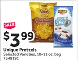 Stop&Shop Unique Pretzels offer