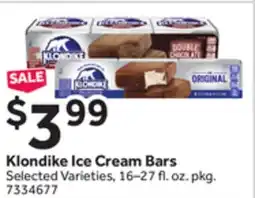 Stop&Shop Klondike Ice Cream Bars offer