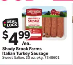 Stop&Shop Shady Brook Farms Italian Turkey Sausage offer