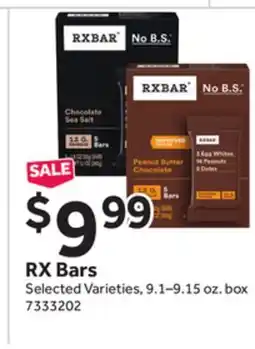 Stop&Shop RX Bars offer