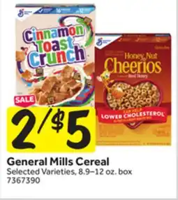 Stop&Shop General Mills Cereal offer
