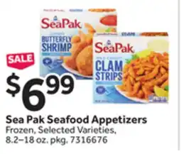 Stop&Shop Sea Pak Seafood Appetizers offer