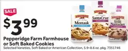 Stop&Shop Pepperidge Farm Farmhouse or Soft Baked Cookies offer