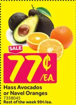 Stop&Shop Hass Avocados or Navel Oranges offer