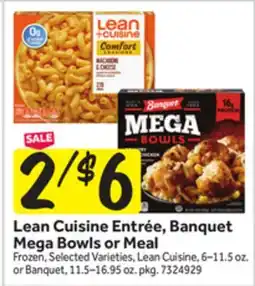 Stop&Shop Lean Cuisine Entrée, Banquet Mega Bowls or Meal offer