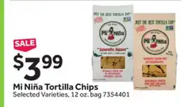 Stop&Shop Mi Niña Tortilla Chips offer