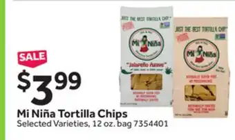 Stop&Shop Mi Niña Tortilla Chips offer