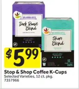 Stop&Shop Stop & Shop Coffee K-Cups offer