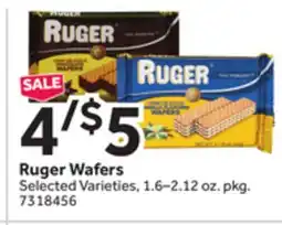 Stop&Shop Ruger Wafers offer