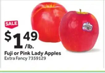 Stop&Shop Fuji or Pink Lady Apples offer