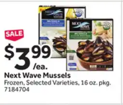 Stop&Shop Next Wave Mussels offer