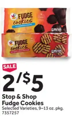Stop&Shop Stop & Shop Fudge Cookies offer