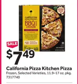 Stop&Shop California Pizza Kitchen Pizza offer