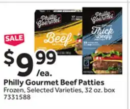 Stop&Shop Philly Gourmet Beef Patties offer
