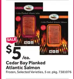Stop&Shop Cedar Bay Planked Atlantic Salmon offer