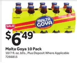 Stop&Shop Malta Goya 10 Pack offer