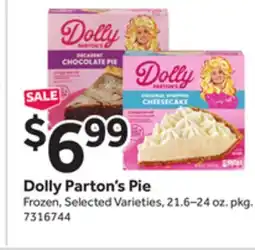 Stop&Shop Dolly Parton's Pie offer