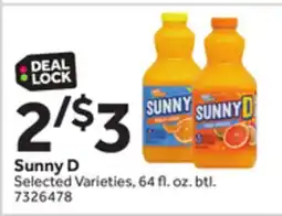 Stop&Shop Sunny D offer