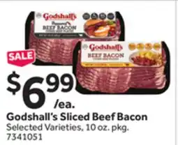 Stop&Shop Godshall's Sliced Beef Bacon offer