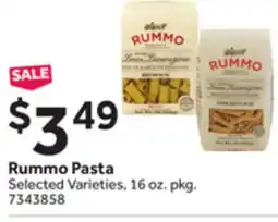 Stop&Shop Rummo Pasta offer