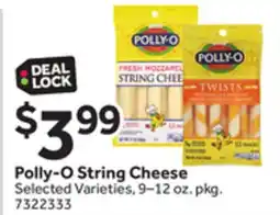 Stop&Shop Polly-O String Cheese offer