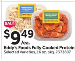 Stop&Shop Eddy's Foods Fully Cooked Protein offer