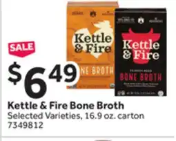 Stop&Shop Kettle & Fire Bone Broth offer