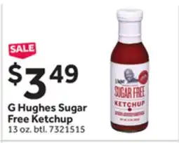 Stop&Shop G Hughes Sugar Free Ketchup offer