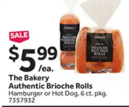 Stop&Shop The Bakery Authentic Brioche Rolls offer
