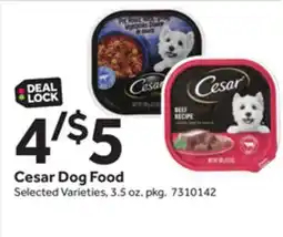 Stop&Shop Cesar Dog Food offer