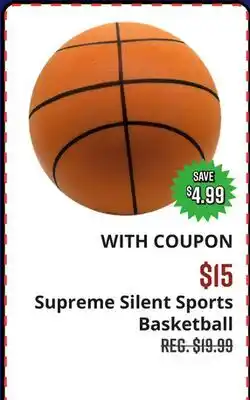 Big 5 Supreme Silent Sports Basketball offer