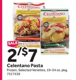 Stop&Shop Celentano Pasta offer