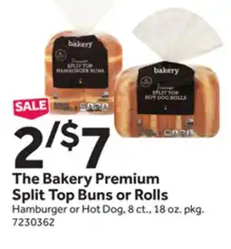 Stop&Shop The Bakery Premium Split Top Buns or Rolls offer