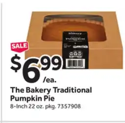 Stop&Shop The Bakery Traditional Pumpkin Pie offer