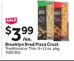 Stop&Shop Brooklyn Bred Pizza Crust offer