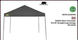 Big 5 Golden Bear Coronado 10'x10' Straight-Leg Canopy offer