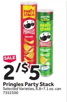 Stop&Shop Pringles Party Stack offer