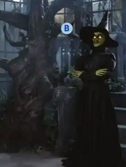 Lowe's Haunted Living Witch offer