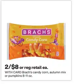 CVS Brach's candy corn, autumn mix or pumpkins offer