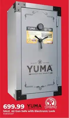 Runnings YUMA 42 Gun Safe with Electronic Lock offer