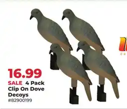 Runnings 4 Pack Clip On Dove Decoys offer