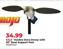 Runnings Voodoo Dove Decoy with 36 Steel Support Pole offer