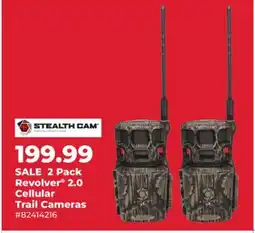 Runnings 2 Pack Revolver 2.0 Cellular Trail Cameras offer