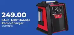 Runnings M18 Jobsite Radio/Charger offer
