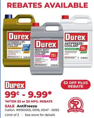 Runnings Antifreeze offer
