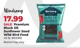 Runnings Windsong Premium Black Oil Sunflower Seed Wild Bird Food offer