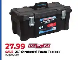 Runnings 26 Structural Foam Toolbox offer