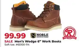 Runnings Men's Wedge 6 Work Boots offer