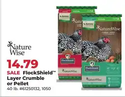 Runnings Nature Wise FlockShield Layer Crumble or Pellet offer
